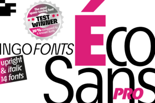Éco Sans Pro Upright Italic Font for Marketers